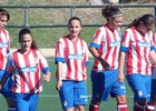 Temporada 2013-2014. Las jugadoras del filial durante el partido ante el Pozuelo