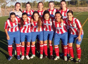 Temporada 2013-2014. Once del Féminas C ante el Pozuelo