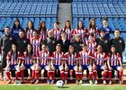 Temporada 2013-2014. Foto oficial del primer equipo del Atlético de Madrid Féminas