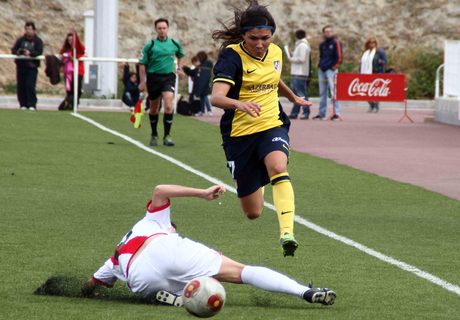 Temporada 2013-2014. Ana Borges gana en velocidad a la jugadora rayista