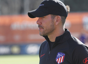 Temporada 19/20 | Entrenamiento del primer equipo en la Ciudad Deportiva Wanda | 24/02/2020 | Simeone