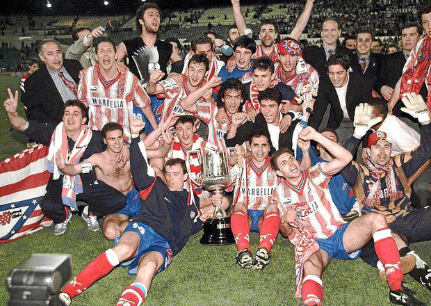 Final Copa del Rey 1996 | Atlético de Madrid - FC Barcelona | Celebración Copa