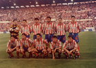 Final Copa del Rey 1996 | Atlético de Madrid - FC Barcelona | Once