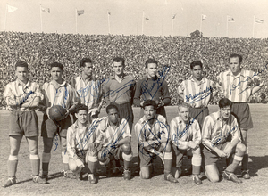 Temp. 1949-50 | Campeones de Liga por primera vez en el Metropolitano | Tercera Liga | Once Atleti - Valencia | Última jornada