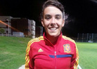Temporada 2013-2014. Laura Ortega con la seleccion