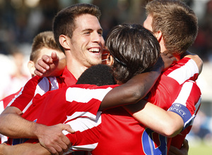 temporada 13/14. Partido Youth League. Atlético-Austria de Viena