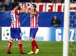 Atlético de Madrid - Austria Viena. Champions League