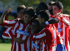 temporada 13/14. Partido de cadetes Atlético de Madrid Real Madrid