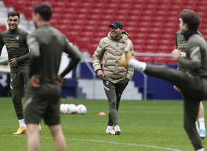 Temp. 20-21 | Entrenamiento 28 enero | Simeone