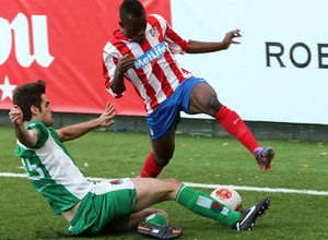 temporada 13/14. Partido Atlético C. En el Cerro del espino
