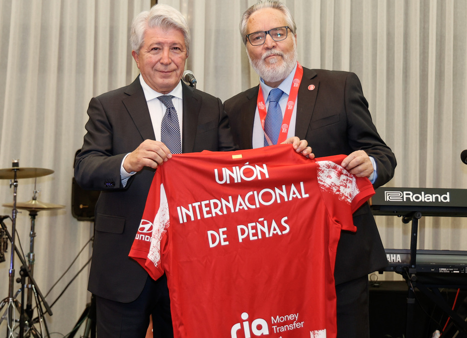 Cerezo en el I Congreso Internacional de Peñas en Aranjuez Eduardo Fernández