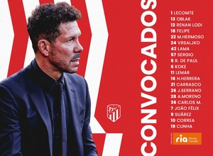 Convocatoria vs Real Sociedad ESP