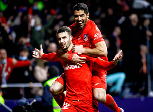 Temp. 21-22 | LaLiga Jornada 22 | Atlético de Madrid - Valencia | Hermoso celebración