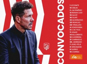Convocatoria vs Celta