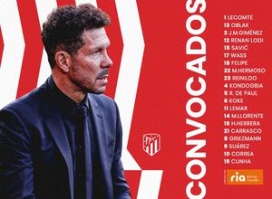 Convocatoria vs Real Sociedad ESP