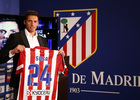 temporada 13/14. Acto presentación de José Sosa en el estadio Vicente Calderón
