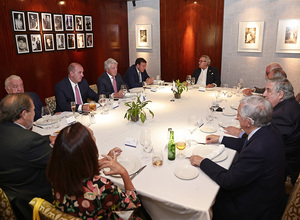 Temporada 2022/23 | Atlético de Madrid-Real Madrid | Comida de directivas