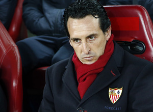 temporada 13/14. Partido Atlético de Madrid Sevilla. Emery