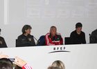 Temporada 2013-2014. Conferencia en la Ciudad del Fútbol de Las Rozas del Féminas
