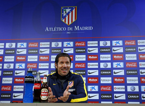 temporada 13/14. rueda de prensa de Diego Pablo Simeone en Majadahonda