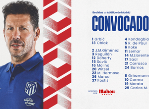 Temp. 22-23 | Convocatoria Besiktas