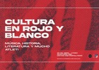 Cartel Cultural en Rojo y Blanco