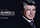 Homenaje Enrique Cerezo 20 años presidencia