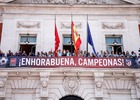 Ayuntamiento Comunidad de Madrid | Copa de la Reina | Balcón campeonas