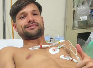 Diego Ribas pasa el reconocimiento médico en la clínica Fremap Majadahonda