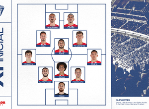 Alineación vs Cádiz ESP
