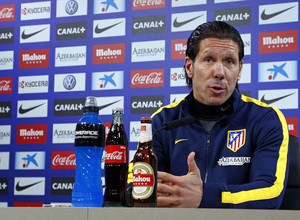 temporada 13/14. rueda de prensa de Diego Pablo Simeone en Majadahonda