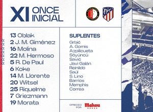 Once vs Feyenoord esp