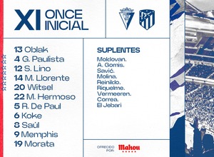 Once vs Cádiz ESP