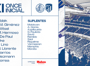Temp. 23-24 | Getafe - Atlético de Madrid | Once ESP