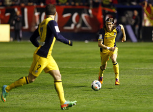 Temporada 13/14. Liga BBVA. Osasuna - Atlético de Madrid. 