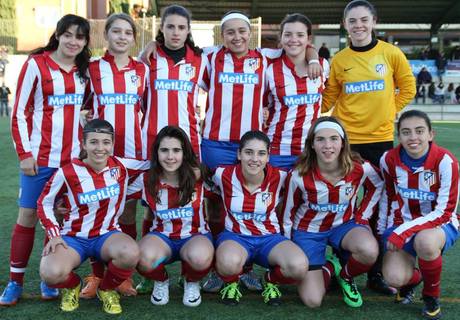 Temp. 2013-2014. Once del Féminas Sub-16 B ante el Valdemoro