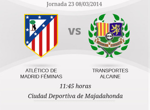 Módulo próximo partido liga femenina jornada 23 Transportes Alcaine