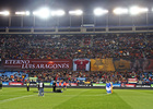 Homenaje a Luis Aragonés en el amistoso España - Italia
