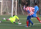 Gol de Jony, jugador del Atlético de Madrid Juvenil División de Honor