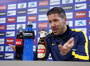 Temporada 13/14. Rueda de prensa Diego Pablo Simeone.