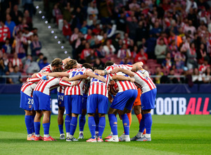 Temp. 25-26 | Atlético - Eintracht Frankfurt | Piña antes del partido