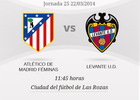 Módulo próximo partido liga femenina jornada 25 Levante UD