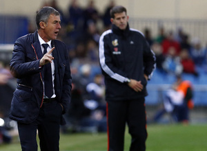 temporada 13/14. Partido Atlético de Madrid-Sevilla. Lucas Alcaraz