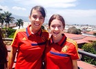 Temporada 2013-2014. Laura Ortega y Bea Beltrán en Costa Rica