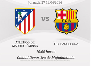 Módulo próximo partido liga femenina jornada 27 Barcelona