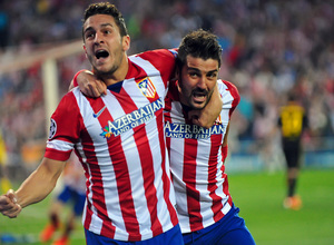 Temporada 13/14. Atlético de Madrid - F.C. Barcelona. Vuelta 1/4 Champions. A.G.