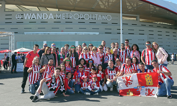 Así vivimos el Día de las Peñas en el Wanda Metropolitano