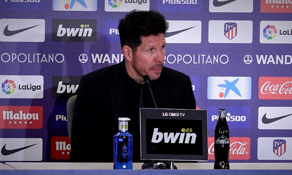 Simeone, Correa y Saúl analizan el triunfo frente al Valencia