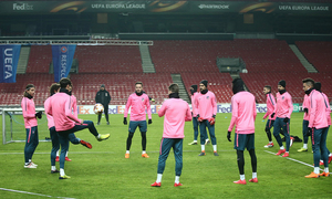 ¡Preparados para el partido ante el Copenhague!