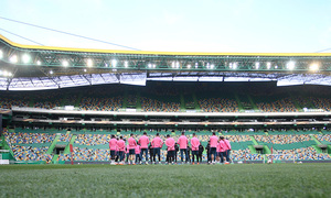 ¡Listos para enfrentarnos al Sporting de Portugal!